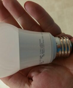 TCP 9W LED Light Bulbs (60 Watt Equivalent), A19 - E26, Medium Screw Base, Non-Dimmable, Soft White (2700K) (Pack of 6) 27 61043F3TIkL