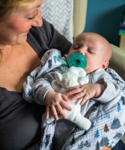 Mary Meyer WubbaNub Infant Pacifier, 6-Inches, Afrique Elephant 25 6105ckSGBEL