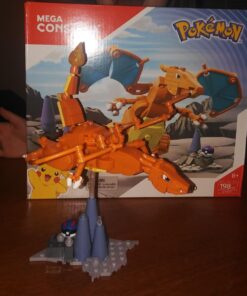Mega Construx Pokemon Charizard Construction Set with character figures, Building Toys for Kids 198 Pieces 24 6105zQcR0wL