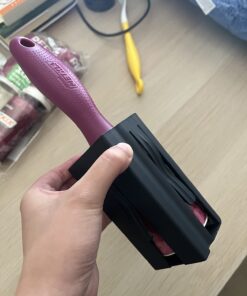 Metkix Lint Rollers for Pet Hair Extra Sticky | Protective Covers | Value 400 Sheets Dog Cat Pet Hair Remover | Lint Roller for Clothes Sofa Bed Carpet and More | Lint Roller Refills 2 Rollers + 2 Refills (Total 400 Sheets) 37 6106Sd987L