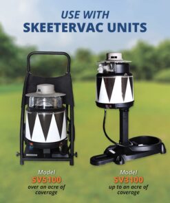 SkeeterVac TacTrap Replacements, Sticky Trap for Mosquitoes for Use with SkeeterVac Mosquito Killer - 2 Pack TacTrap Replacement - 2 Pack 7 6107tBBGaPL