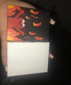 SL crafts Mini Stretched Canvas 3.5"X2.75" (1 Pack of 12 Mini Canvases) 33 61080SaxQFL