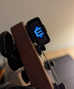 D'Addario Accessories Guitar Tuner - Micro Headstock Tuner - Tuner for Acoustic Guitar, Electric Guitar, Bass Guitar, Mandolin, Banjo, Ukelele - Compact & Discrete - Clip On - 1 Pack Single Pack Clip-On 29 610870HXLL