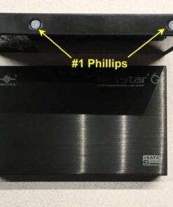 Vantec 2.5" SATA 6Gb/s to USB 3.0/eSATA HDD Enclosure, Black Color (NST-266SU3-BK) NexStar 6G - USB 3.0/eSATA 17 6108RKaed6L