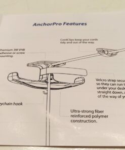 Elevation Lab The Anchor Pro - Extra Strong Under-Desk Headphone Stand Mount with Built-in Cord Management 70 6108j7JyY9L