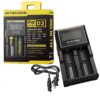 Nitecore D2 Charger with LCD Display Universal Smart Charger For Rechargeable Batteries IMR/Li-ion/LiFePO4/Ni-MH/Ni-Cd 26 6109LVj9x7L