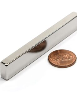 CMS MAGNETICS - Rectangle Neodymium Magnet Bar (1 ct, 3” x1/2" x1/4”) - Rare Earth Rectangle Magnet for Crafts, School Projects & Magnetic Therapy, Pack of One Rectangular Neodymium Bar Magnet 19 6109tSQ9tL