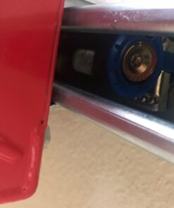 Partsam 440Lbs Lift Electric Hoist Crane Remote Control Power System, 110V Electric Hoist Zinc-Plated Steel Wire Overhead Crane Garage Ceiling Pulley Winch w/Straps (w/Emergency Stop Switch) 49 610AX5cLNJL