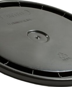 Alternative view of Hydrofarm HG5GLID Plastic, 1 pack Black Lid, 5 Gallon