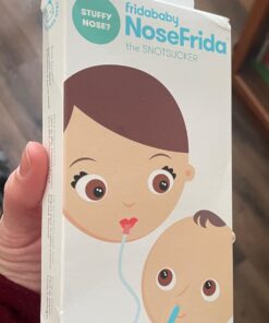Frida Baby Nasal Aspirator NoseFrida the Snotsucker with 24 Extra Hygiene Filters NoseFrida Filter Bundle 31 610Gi898OTL