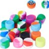 Gentcy Silicone 3ml Lots Silicone Container Box 18 colors 100pcs 1 46 610HEoibgRL