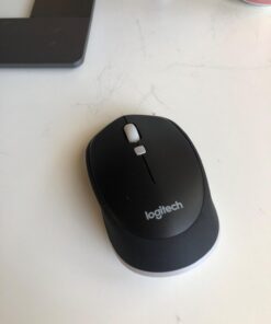 Logitech M535 Bluetooth Mouse Compact Wireless Mouse with 10 Month Battery Life Works with Any Bluetooth Enabled Computer, Laptop or Tablet Running Windows, Mac OS, Chrome or Android, Gray - Black 47 610KrzsUSJL