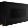 Razer Core X Chroma Aluminum External GPU Enclosure (eGPU): Compatible with Windows & MacOS Thunderbolt 3 Laptops, NVIDIA/AMD PCIe Support, 700W PSU, 4X USB 3.1, 1x Gbit Ethernet, Chroma RGB, Black Classic Black eGPU 40 610Kt02moaL