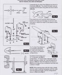 Alternative view of Du-Bro Tru-Spin Prop Balancer, The Most Precise in the Market, Fully Adjustable for Small and Large Props, Tires, and Rotors