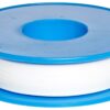 Dixon Valve TTC50 PTFE Industrial Sealant Tape, -212 to 500 Degree F Temperature Range, 3.5mil Thick, 1296" Length, 1/2" Width, White 1/2" 8 610MNktuNzL