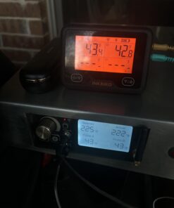 INKBIRD Wireless Meat Thermometer INT-11P-B, Bluetooth Meat Thermometer for Grilling and Smoking, IP 67 Waterproof Wireless Meat Probe for BBQ Oven Grill Smoker Cooking Gifts for Men Women 44 610MPN 3TcL