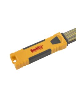 Smith's DCS4 4” Diamond Combination Sharpener - Double Sided Stone - Outdoor Field Knife Sharpener - Fish Hook & Pointed Tools Micro Sharpener - Lightweight, Compact, Handheld Bench Stone 15 610MVwORzcL 1