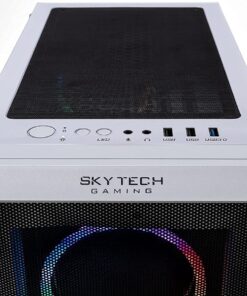Skytech Gaming Chronos Gaming PC Desktop – Intel Core i7 12700F 2.1 GHz, RTX 3070, 1TB NVME SSD, 16G DDR4 3200, 650W Gold PSU, AC Wi-Fi, Windows 10 Home 64-bit 12700F | 3070 7 610MyeDX2LL