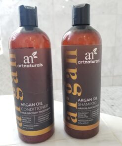 artnaturals Argan Hair Growth Shampoo - (16 Fl Oz / 473ml) - Sulfate Free - Treatment for Hair Loss, Thinning & Regrowth - Men & Women - Infused with Biotin, Argan Oil, Keratin, Caffeine 49 610NHbirJbL