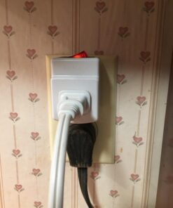 Bindmaster 3 Prong Grounded Single Port Power Adapter for Outlet with Indicator Lighted On/Off Switch to be Energy Saving {1 Pack}…… 1 Pack White Grounded 26 610NPrXlJDL