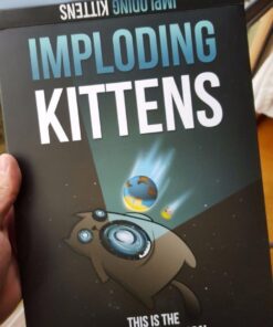 Imploding Kittens Expansion Set - Easy Family-Friendly Party Games - Card Games for Adults, Teens & Kids - 20 Card Add-on Imploding Kittens (Expansion) 45 610OL9QPJWL