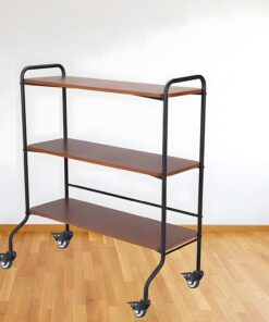 DICASAL 4 Pack 1.5 Inch Swivel Stem Casters, Non-Marking Polyurethane Wheels 330 Lbs with Diameter 3/8"- 16 x 1" Stem Thread and Nuts for Carts Trolley Furniture 3/8-16*1" 19 610OsHZrdaL