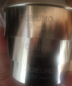 JOKUMO 12 Piece Plain Round Pastry/Cookie Cutter Set Heavy Duty Commercial Grade 18/8 304 Stainless Steel - Metal Marked Size – Perfect For Cooking Enthusiast 12 Pcs Commercial Grade Plain Round Cutter Set 41 610P2YxQ9JL