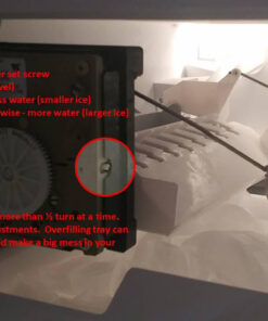 Supco 8 Cube Ice Maker Replacement Kit for Whirlpool, Kenmore, KitchenAid, Part No. RIM597 24 610RpOTf9NL