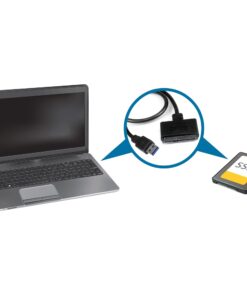 StarTech.com SATA to USB Cable - USB 3.0 to 2.5” SATA III Hard Drive Adapter - External Converter for SSD/HDD Data Transfer (USB3S2SAT3CB) USB 3.0 | 2.5" 25 610Th0LkHPS