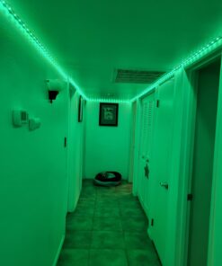 Leeleberd Led Lights for Bedroom 100 ft (2 Rolls of 50ft) Music Sync Color Changing RGB Led Strip Lights with Remote App Control Bluetooth Led Strip, Led Lights for Room Home Kitchen Decor Party 24 610UUKLxdL