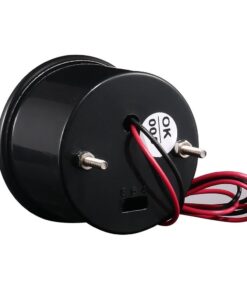 HOTSYSTEM Electronic Voltmeter Voltage Volt Gauge Meter Blue Digital LED 2inches 52mm for Car Vehicle Auto 13 610VZitqidL