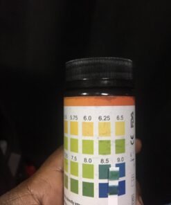 pH Test Strips 4.5 to 9.0 (200 ct) for Urine and Saliva Body pH Testing. Urinalysis Reagent Test Strips for Acidity and Alkalinity. Alkaline Diet Food and Acid pH Testing 41 610WTZemOgL