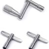 YMC DK10 Steel Construction Standard Drum Keys with a Continuous Motion Speed Drum Key- Pack of 3