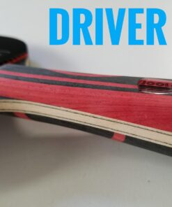 JOOLA Infinity Balance - Advanced Performance Ping Pong Paddle - Competition Ready - Table Tennis Racket for High-Level Training - Designed to Optimize Spin and Control Natural Dark 47 610XnyaA9LL