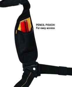 DEWALT DG5617 20-Pocket Pro Framer's Combo Apron Tool Belt and Yoke-style Suspenders Black Pockets On Suspenders 14 610YHSisnL