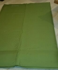 KingCamp Sleeping Pad, Double/Single Self Inflating Mat Air Mattress for Camping, Lightweight Compact Foam Pads for Outdoor Backpacking Tent Traveling Hiking, Built-in/Detached Pillows & Storage Bag Green 17 610YNYyO1hL