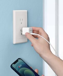 USB C Charger, Anker 2-Pack Fast Charger with Foldable Plug, PowerPort III 20W Cube Charger for iPhone 15/15 Plus/15 Pro/15 Pro Max/14, Galaxy, Pixel 4/3, iPad/iPad Mini, and More(Cable not Included) 2pack White 30 610Ysyp7KbS