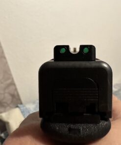 TRUGLO TFX PRO Handgun Sight | Compact Snag-Free Durable Shock-Resistant Glowing Tritium & Fiber-Optic Xtreme Night Sight for Handguns Glock High Set 47 610Z0O8fqWL 3