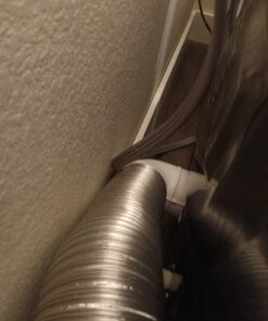 Lambro Industries 4004 Quick Connect Flexible Aluminum Duct Dryer Vent Kit 25 610ZXk QKNL