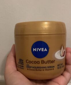 NIVEA Cocoa Butter Body Cream with Deep Nourishing Serum, Cocoa Butter Cream for Dry Skin, 16 Ounce Jar 51 610ZvXi1xJL