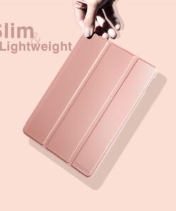 MoKo Case Fit iPad Mini 5 2019 (5th Generation 7.9-inch) iPad Mini 4, Slim Smart Shell Stand Folio Protective Cover with Soft TPU Translucent Frosted Back, Auto Wake/Sleep - Rose Gold 45 610bhrsZgcL