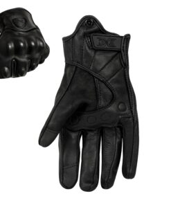 FXC Touch Screen Full Finger Motorcycle Leather Gloves Men's Premium Protective Motorbike Large 28 610bqTRqYzL