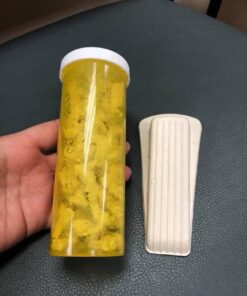 Home Premium Door Stoppers for Bottom of Door, Rubber Door Stop Wedge (4 Pack, White) 4 Pack 31 610dRORxVkL