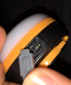 Supernova ® Rechargeable Hanging Tent Light & Backpacking Lantern, Ultimate Battery Operated Camping Lantern, Magnetic Base with Retractable Hook, Pocket Sized Yet Ultra Bright Survival Gear (Orange) Cadmium Orange 25 610dV7w5OjL