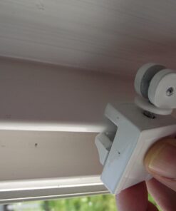 Prime-Line U 9809 Sliding Window Lock for Vinyl Windows – Easy Installation to Keep Windows Securely Closed – Diecast Construction, White (2 Pack) 1/2 in. 27 610e21P1sGL