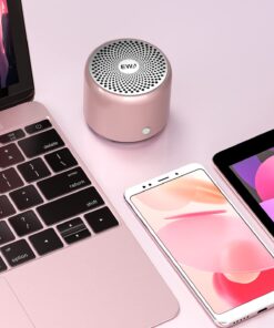 EWA A106 Portable Mini Bluetooth Speaker, Enhanced Bass and High Definition Sound, Portable Design, for iPhone, iPad,Nexus,Laptops and More (Rosegold) Rose Gold 36 610e5LiHAZL