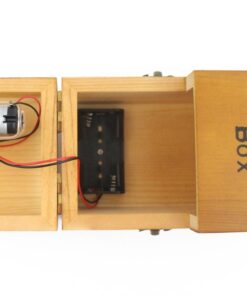 Willcomes Wooden Turns Itself Off Useless Box Leave Me Alone Box Perpetual Machine for Geek Gifts or Desk Toys Brown(logo) 10 610fUgN3hL