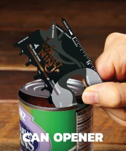 Wallet Ninja Multitool Card – 18 in 1 Credit Card Multi-Tool (Bottle Opener, Can Opener, Screwdrivers, Phone Stand & More) – Black 25 610fWcyhNsL