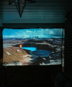 Projector with WiFi and Bluetooth, 5G WiFi Native 1080P 10000L 4K Supported, FUDONI Portable Outdoor Projector with Screen for Home Theater, Compatible with HDMI/USB/PC/TV Box/iOS and Android Phone 31 610gLgeUKL