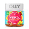 Olly The Essential Prenatal Gummy Multivitamin, 30 Day Supply ( Gummies), Sweet, Folic Acid, Vitamin D, Omega 3 DHA, Chewable Supplement, White Citrus, 60 Count (Pack of 1) 60 Count (Pack of 1) 57 610gzk0TbUL